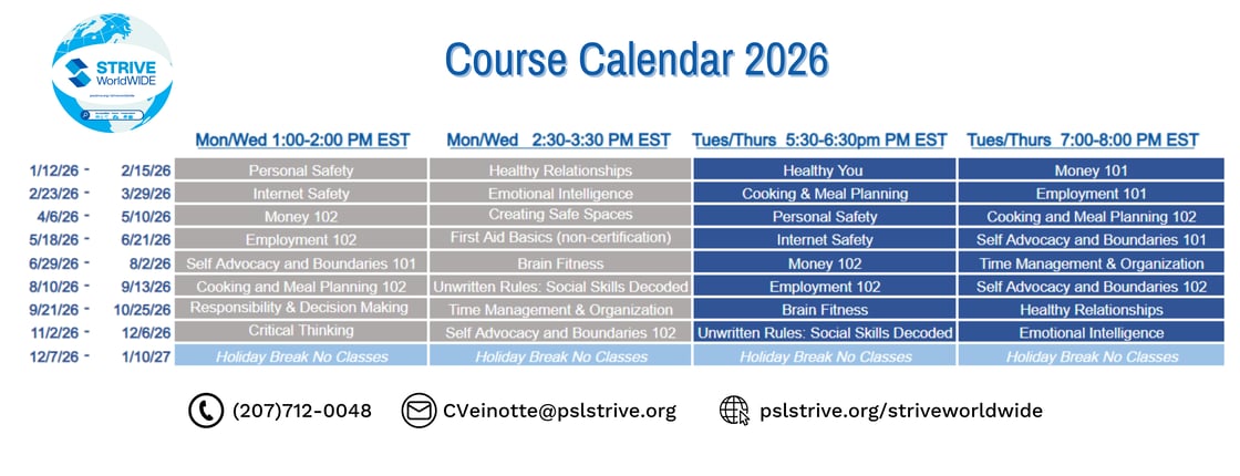 Course Calendar Updated 121125 (1)