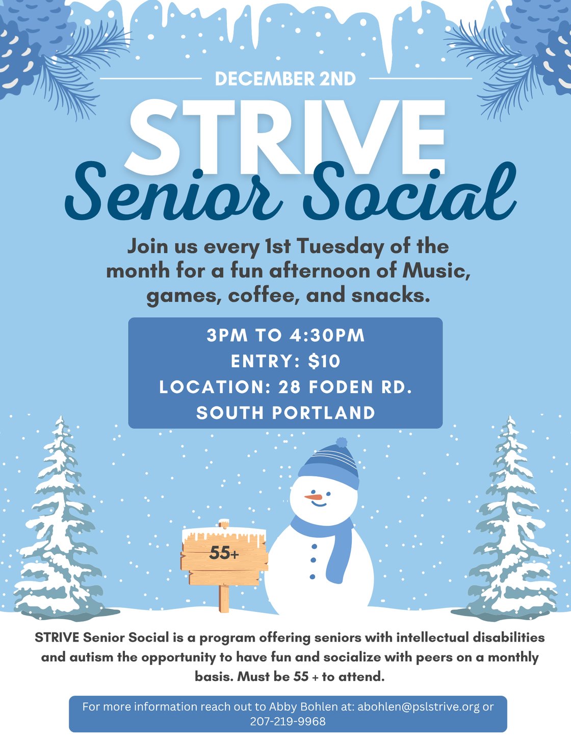 December 2025 Senior Social