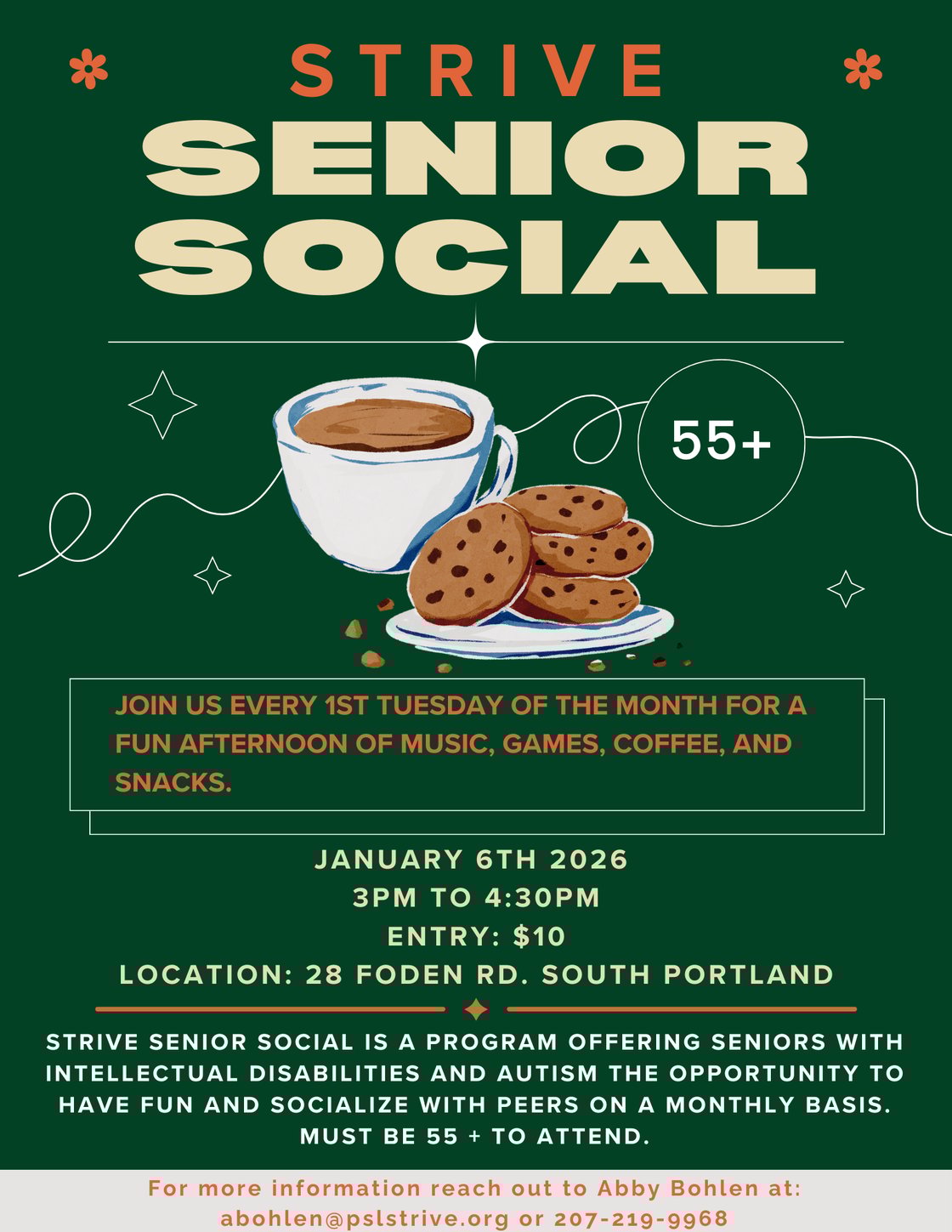 Jan 2026 Senior Social Poster