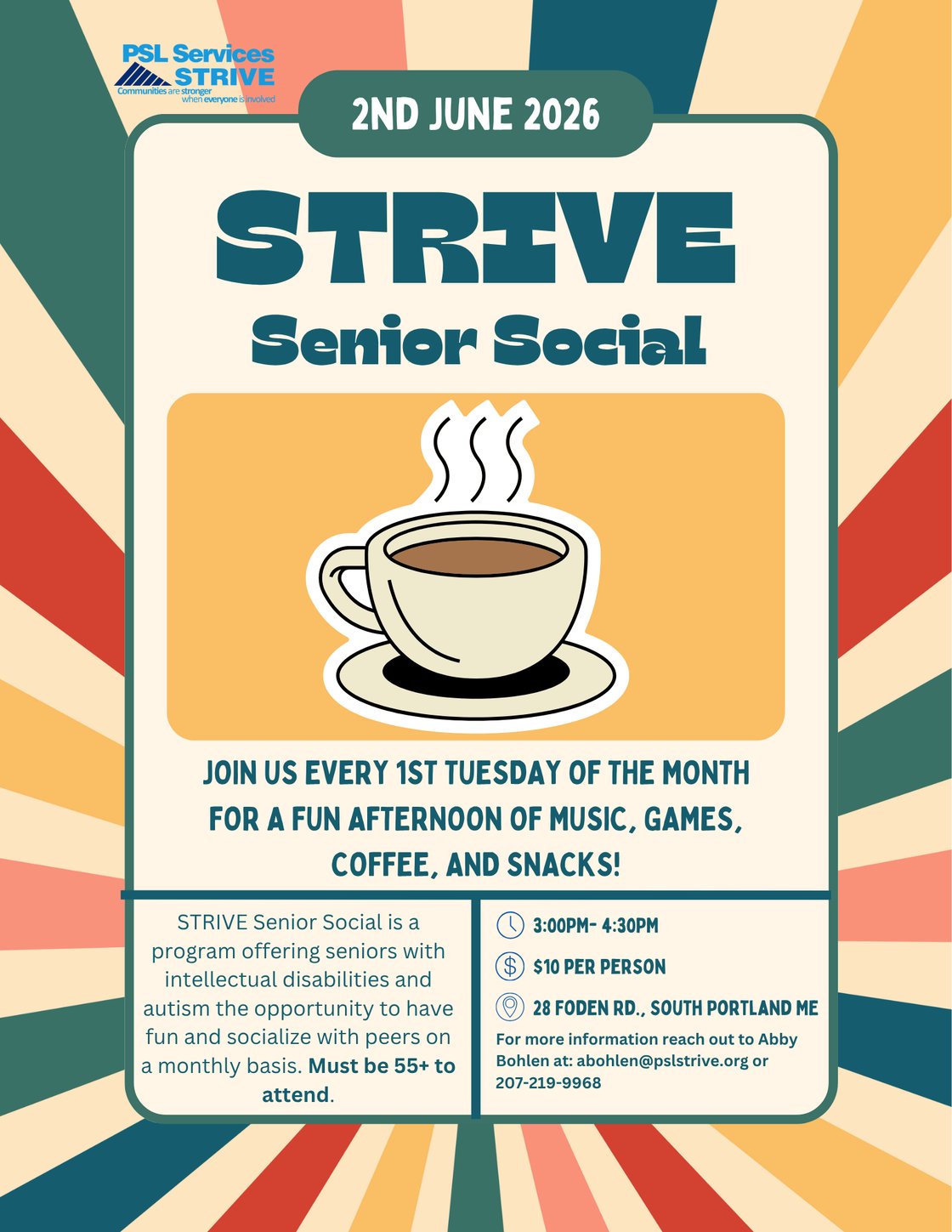 June 2026 Senior Social (Real Estate Flyer)