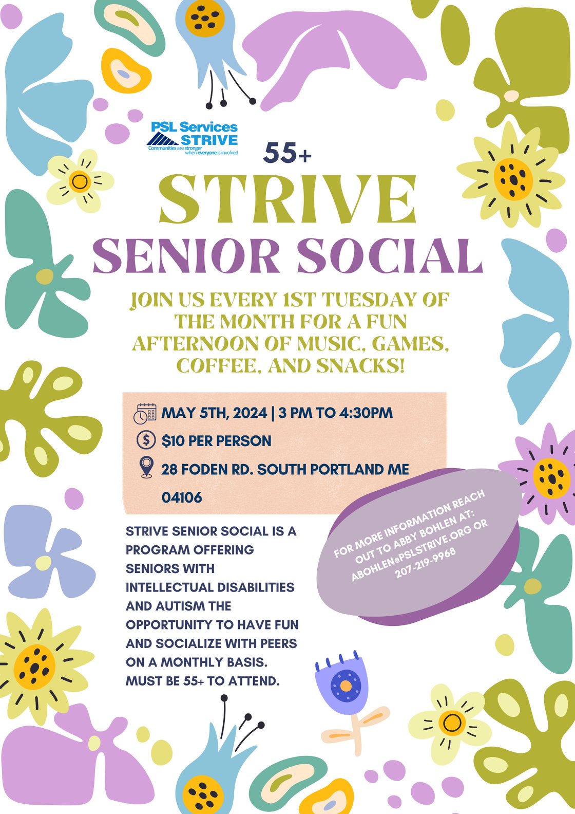 May 2026 Senior Social