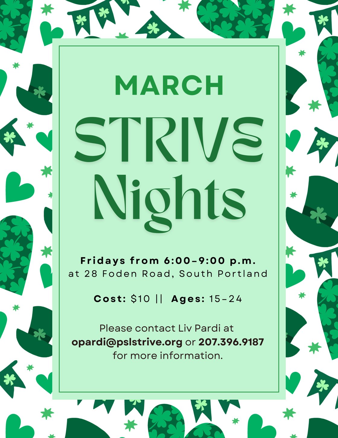 STRIVE Night (March 2026)