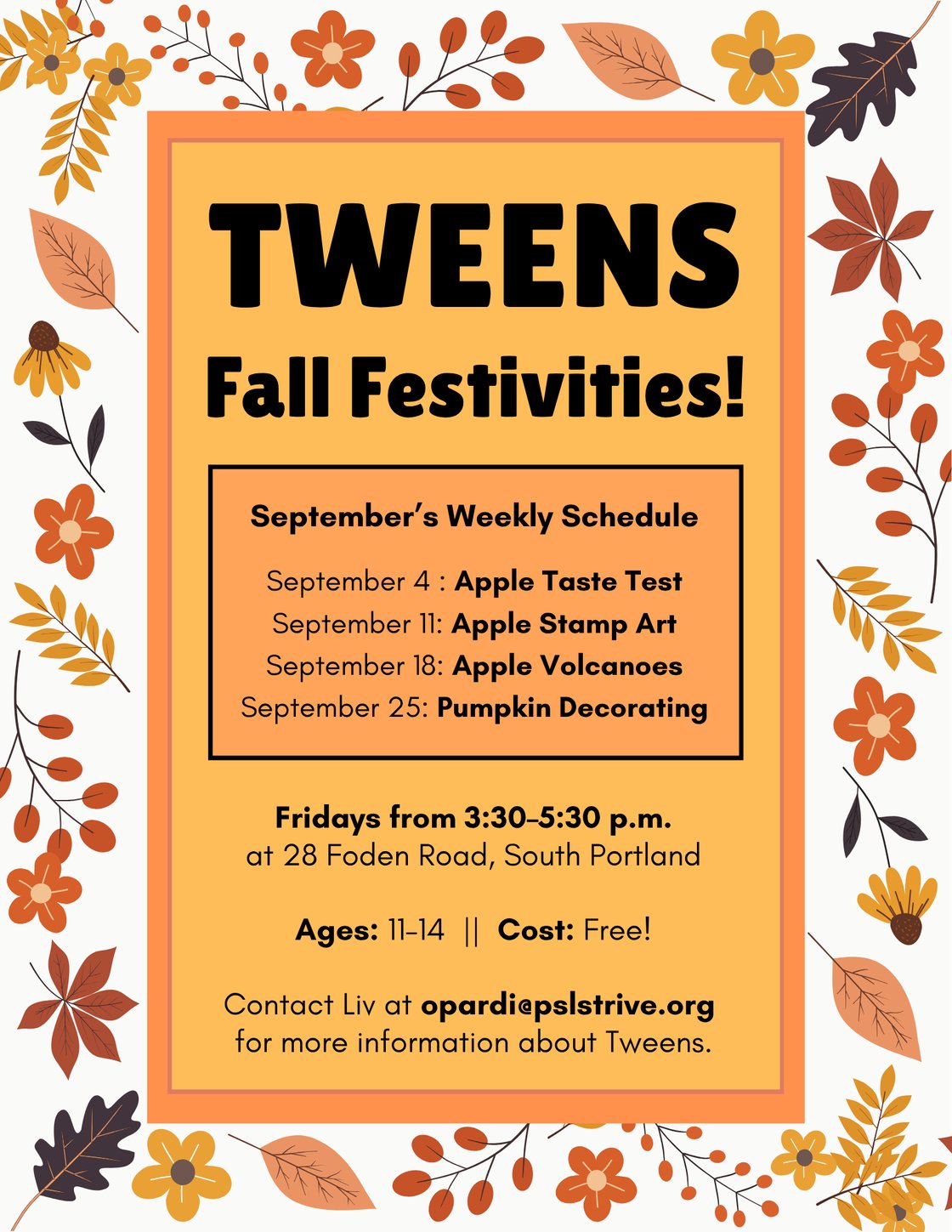 _Tweens September 2026